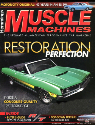 HEMMINGS MUSCLE MACHINES 2009 OCT - R/T, L78, DART GTS
